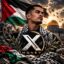 X Palestine icon