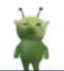 Green Alien Cat icon