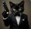 Spy cat icon