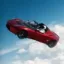 Flying Tesla Roadster icon