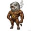 SMOKING BULL FISH icon