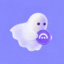 Aave Ghost Mascot icon