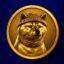 dog coin icon