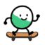 runner on board icon