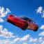Flying Tesla Roadster icon