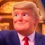 Lo-fi Trump icon