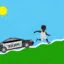 an obvious runner icon