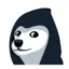 doge in hood icon