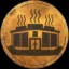 A gently used data center icon