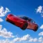 Flying Tesla Roadster icon