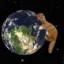 Spinning Earth Cat icon