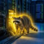 The Anti-AI Raccoon icon