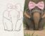 Elephant with Bow icon